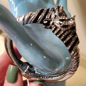 Chloe + Isabel Serengetti Zebra Bangle